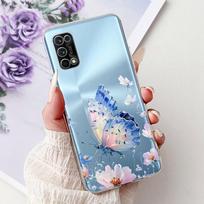 For Realme 7 Pro dėklas RMX2170 Prabangus madingas dažytas dangtelis Minkštas silikoninis telefono dėklas For Realme 7 5G RMX2111 Realme7 Pro 4G korpusas Realme 7 4G gray
