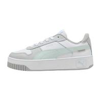 Puma Carina Street Patogūs žemi sportbačiai Moteriški sportbačiai Balti Pilki 389390-43 37 white