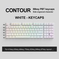 Xiaomi Contour KM98 PBT Keycaps-Perfect Fit for Attack Shark X68HE, MCHOSE ACE60/ACE68 Magnetic Gaming Keyboards & More Cherry Height