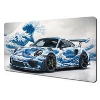 Car Gaming Mats Cool Sports Car Pattern Large Mouse Pad Desk Mat Nonslip Tapis De Souris Pc Accessories Computer Mousepad 800x300x2mm