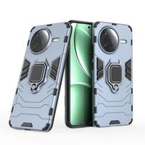 POCO F7 Ultra 5G dėklas Šarvuotas smūgiams atsparus telefono dėklas Xiaomi Mi Poko Little F 7 Ultra F7Ultra žiedas Laikiklis Magnetinis dangtelis For POCO F7 Ultra tamsiai mėlyna