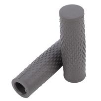 1 Pair Anti slip Rubber Handlebar Grip Set for Xiaomi Mijia M365 Electric Scooter gray