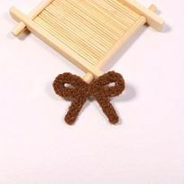 10 vnt./partija Nauji lanko aplikacijos aksesuarai Mada Siuvinėjimas Tuščiaviduriai Poliesterio siūlai Lanko lipdukai 10pcs beige
