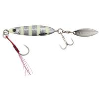 Major Craft Metal Jig Makijig Slow 30g Zebra Glow Lure #7