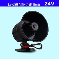 MDNG ES-626 High-Decibel Alarm Siren CN plug (adapter included) black