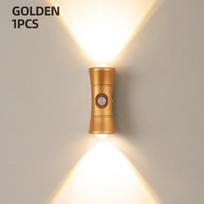 Judėsio jutiklis, patalpos, USB įkraunamas, magnetinis LED sieninis šviestuvas, 3 spalvų reguliuojamas naktinis apšvietimas miegamajam, koridoriui, laiptams, praėjimui