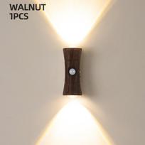 Judėsio jutiklis, patalpos, USB įkraunamas, magnetinis LED sieninis šviestuvas, 3 spalvų reguliuojamas naktinis apšvietimas miegamajam, koridoriui, laiptams, praėjimui