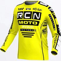 Rcn Rvouei Clothes Enduro Downhill Jerseys MTB Bike Shirts Offroad DH Motorcycle Jersey Motocross Sportwear Cycling Clothing 4XL