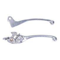 Motociklo stabdžių ir sankabos rankenėlės svirtys Aliumininės Tinka Honda VT250 CBR250 CBR400 CBR600 VTR250 gray