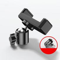 Universalus ant trikojo tvirtinamas mobiliojo telefono laikiklio laikiklis, 1/4 prisukamas rutulinės galvutės adapteris, skirtas „Selfie Stick 360“ pasukamam fotoaparato laikikliui