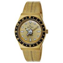 TIMEX Q TIMEX Watch Quartz 5 ATM Water Resistant Mineral Glass Gold Dial TW2W70700 Unisex auksas