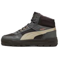 PUMA Rebound Abrupt High top Casual Shoes Unisex Black Gray 398697-01 36 black
