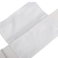 Peritoneal Dialysis Catheter Belt Patient Adjustable Peritoneal Tube Protection Belt with BagWhite white