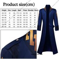 Hot Devil May Cry 5 Dante Vergil Cosplay Costume Trench Coat Disguise Outfit Men Women Halloween Role Play Game Carnival Suit S black