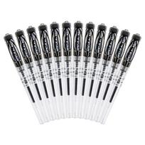 M&G 0.7mm Quick-Dry Black Gel Pen (12-Pack) gray