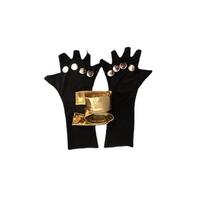 Anime JoJo keisti nuotykiai Cosplay Joseph Joestar Kostiumas JoJo Pirštinės Šalikas Viršutinis drabužis Helovino Kostiumas Moterims Vyrams XL&women brown
