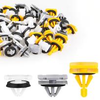 Compatible Fastener Clip for Cadillac, Chevrolet, Jeep, and Buick Car Door, Side Skirt, Fender Flare Trim yellow