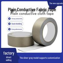 Double-Sided Conductive Cloth Tape for EMI Shielding & Remote Repair 20m long; 5mm wide white
