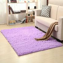 Luxuriously Soft Fluffy Rug With Anti-slip Backing Perfect For Living Room And Bedroom Purple,50*80cm/19.7*31.5in gray