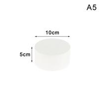 4-10 Inch Cake Foam Mould Foam Flower Decor Cake Dummy Practice Sugarcraft Model DIY Decorations white