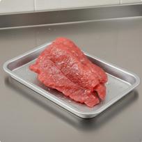 Realistic Meat Prop HighDetail Artificial Raw Simulation Food Model for Butchers, Home Pork Block brown