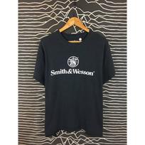 Smith & Wesson Firearms Spell Out Logo Promo Tee M black