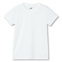 PUMA 1P Ball Mesh Crew Neck Shirt 130 White/Size (D3PCZ464)