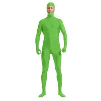 Zentai Suit Cosplay Leotard Full Bodysuits Green Screen Suit Helovino kostiumai 140 green