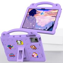 EVA vaikiškas dėklas Lenovo Tab M11 TB330FU TB331FC 3D animacinio meškiuko atrama dėklas Lenovo Xiaoxin Pad 2025 11 colių planšetinio kompiuterio viršelis XiaoXin Pad 2024 pink