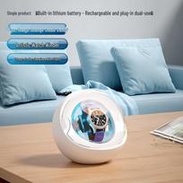 Automatinis mechaninio laikrodžio suktukas su sukimosi ir laikymo funkcija Single - Plug Use white