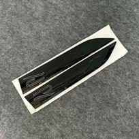 R Blade Fender Emblem for Volkswagen Golf 7/8 GTI - Side Decoration Sticker black