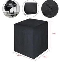 Grill Cover for Outdoor Oxford Cloth Water Proof BBQ Grill Cover for Camping Backyard Garden