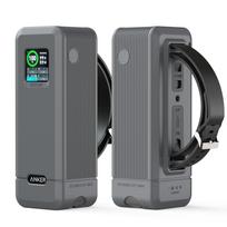 For Anker Prime 27,650mAh 250W Power Bank Silicone Case Portable Carrying Travel Case Storage Holder with TF/SIM card storage
