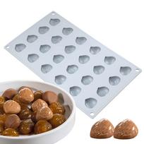 Chestnut Raspberry Peanut Mushroom Silicone Mold Fondant Cake Mold Diy Cheeses Chocolate Cake Decoration Accessories Bakeware MCM257