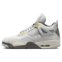 Air Jordan 4 Retro SE Craft Photon Dust Unisex Sportbačiai Pilki Blyškiai vaniliniai Kreminiai DV3742-021 44 gray