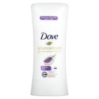 Dove, Advanced Care, Antiperspirant Deodorant, Lavender Fresh, 74 g (2.6 oz) white
