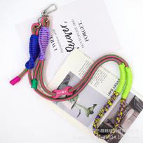 Colorful Dopamine Woven Crossbody Neck Phone Lanyard Strap 1pc ruda