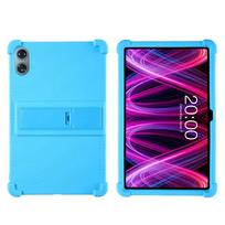 For TECLAST T60 Plus Tablet 12 inch Android 14 Tablets Upgraded Version Case Stand Cover for Silicon Cases CoverDrop Protection blue
