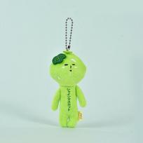 New Yukio Funny Plush Keychain Japanese Cartoon Doll Bag Charm Pendant Quirky Travel Souvenir Gift for Boys Girls Fans green