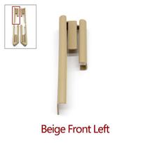 Interior Car Left Right Seat Sliding Track Rail Cover Trim Replacement For BMW X5 X6 E70 E71 E72 2007-2014 Beige Front Left