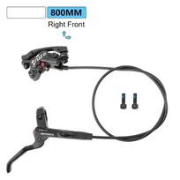 Stabdžiai Meroca 4 stūmoklių hidrauliniai stabdžiai MTB dviračio stabdžių suportas Rotorius 160mm Rinkinys Kalnų dviračiui 800/1400mm E4 ZEE M420 M4 Right Front