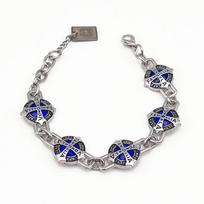 Anime Katekyo Hitman Reborn Cosplay Bracelet Unisex Pengo Column Vongola Famiglia Gothic Bracelets Jewelry Accessories A gray