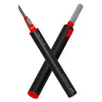 Bluetooth Headset Cleaning Brush Cleaning Kit Bluetooth Headset Cleaning Pen Wireless Headset Cleaning Tool raudona