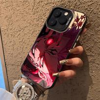 Jujutsu Kaisen Gojo Satoru Naujas telefono dėklas iPhone 17 16e 16 15 14 13 12 11 mini Pro Max XR XSMAX 8 7 Air Plus Anti-drop Matinis iPhone 16e black