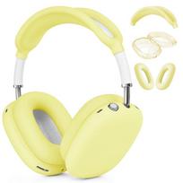 AirPods Max apsauginis silikoninis dėklas - Skaidrus TPU ausinių dangtelis Apple Bluetooth ausinėms