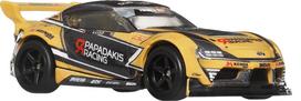 Hot Wheels Team Transport Toyota GR Supra Fleet Real Scale #86 '20 & Street, Riders, Metal/Metal, 164 white