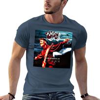 Eloy  Reincarnation on Stage TShirt Casual Loose Fit Summer Tee Shirt L black