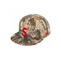 New Era Supreme xSS24 WEEK OLD CROSS S LOGO - Baseball cap, same style for men and women, Camouflage color 59.6 ruda