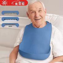 Gundora Adult Silicone Bib gray