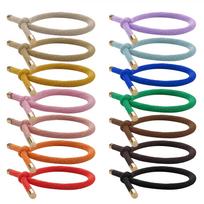 1/11/11pcs Hair Tie Parts, Hair Straps, Horsetail Ties for Women and Girls 5pcs blue